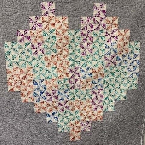 Quilt captures one year of births