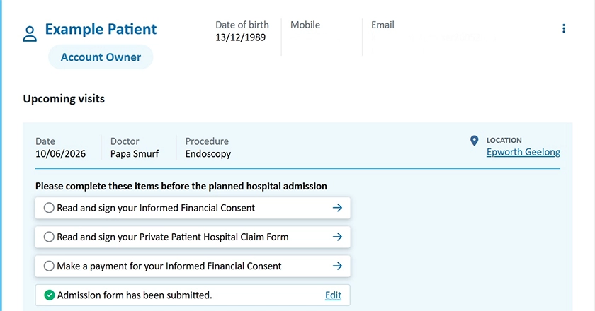 Signing IFC - Epworth HealthCare