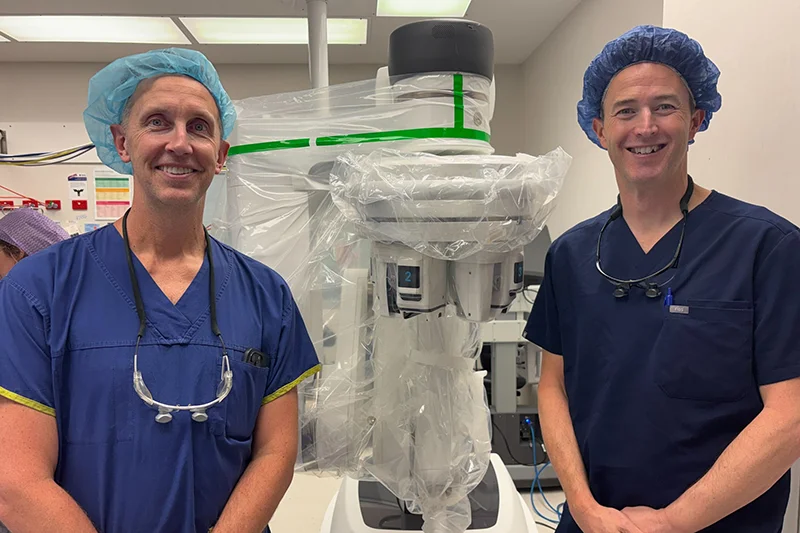 Dr Matt Magarey and Prof Ben Dixon - Epworth HealthCare