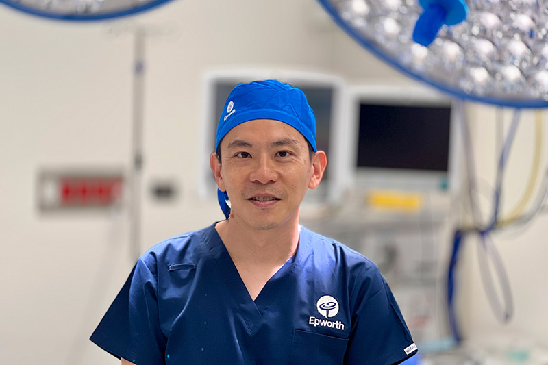 Robot used in pancreatic surgery - Epworth HealthCare