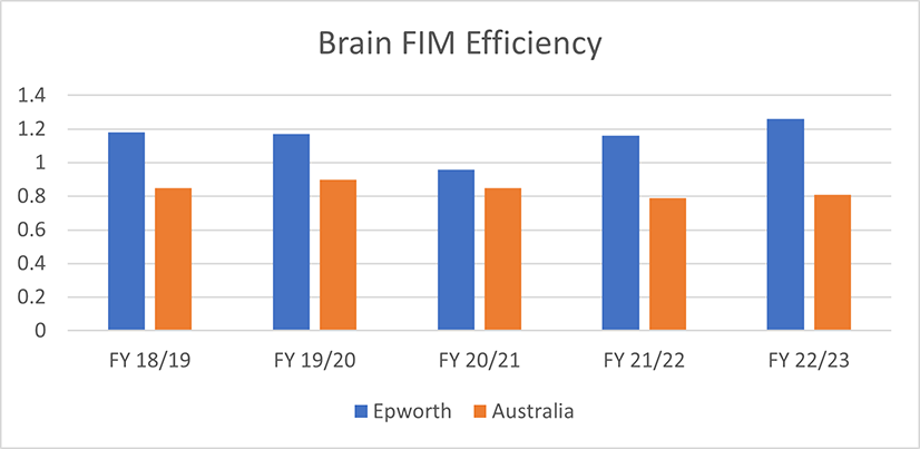 Brain FIM Efficiency